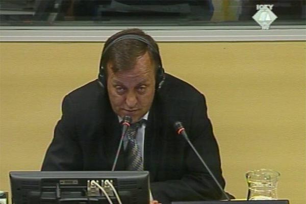 Bislim Zyrapi, witness in the Haradinaj, Balaj and Brahimaj trial
