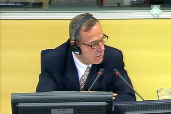 Branko Gajic, defence witness of Momcilo Perisic Branko Gajic, defence witness of Momcilo Perisic