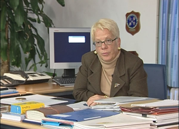 Carla del Ponte, chief prosecutor in the Tribunal Carla del Ponte, chief prosecutor in the Tribunal