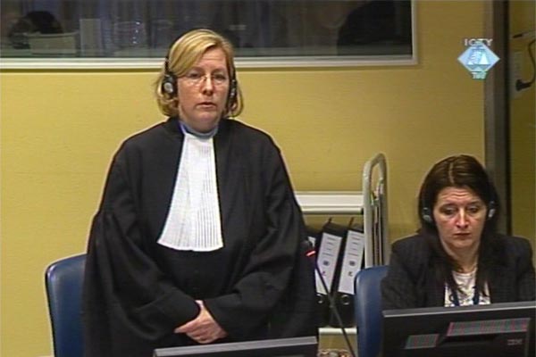 Christine Dahl, Prosecutor in V. Šešelj case