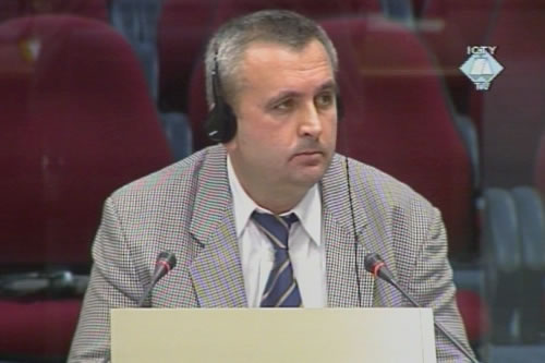 Ermin Huseinagic, defense witness for Hadzihasanovic