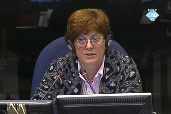 Ewa Tabeau, witness in the Seselj trial