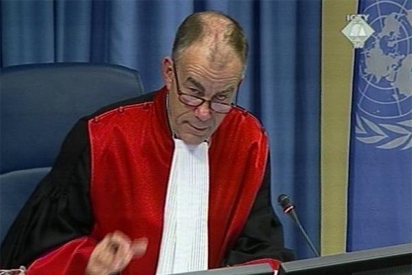 Frederik Harhoff, the Danish judge at the Tribunal Frederik Harhoff, the Danish judge at the Tribunal