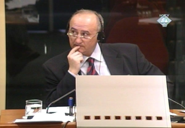 Goran Neskovic, witness at the Brdjanin trial Goran Neskovic, witness at the Brdjanin trial