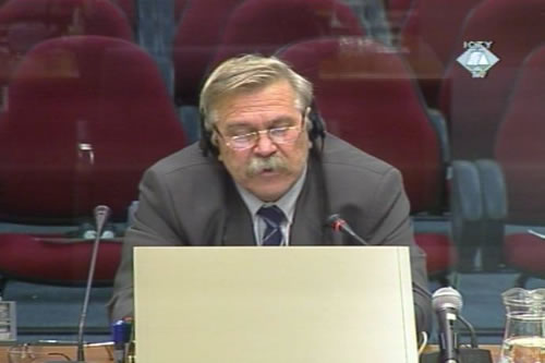 Hasim Ribo, witness in the Hadzihasanovic case Hasim Ribo, witness in the Hadzihasanovic case
