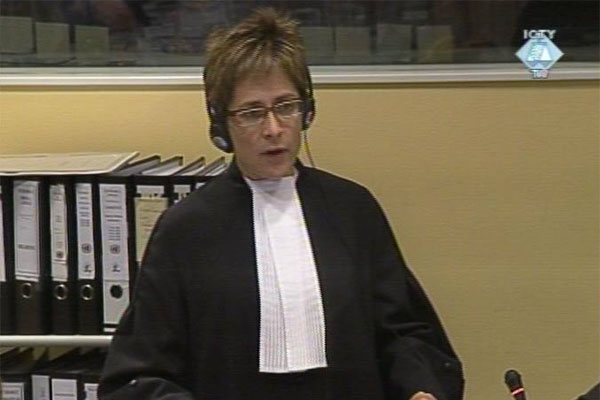 Helen Brady, member of the prosecution team Helen Brady, member of the prosecution team