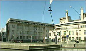 Headquarter of the Tribunal in Den Haag