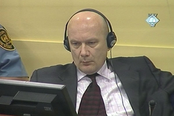 Jadranko Prlic in the courtroom