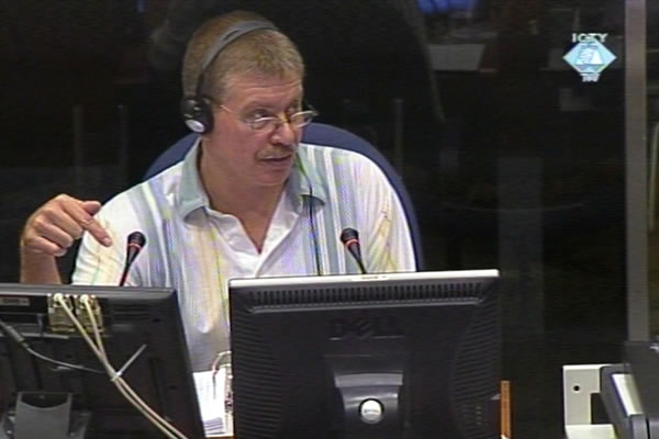 Jeffrey Hill, witness at the Gotovina, Cermak and Markac trial Jeffrey Hill, witness at the Gotovina, Cermak and Markac trial