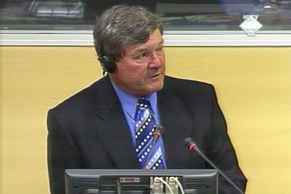 John Wilson, witness in the Momcilo Perisic trial John Wilson, witness in the Momcilo Perisic trial