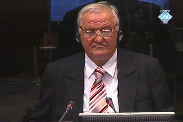 Jovan Glamocanin, witness in the Vojislav Seselj trial