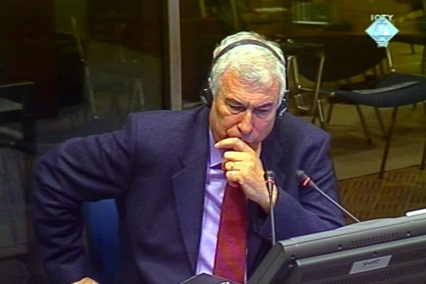 Jure Radic, witness at the Ante Gotovina, Ivan Cermak and Mladen Markac trial