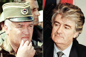 Radovan Karadzic i Ratko Mladic Radovan Karadzic i Ratko Mladic
