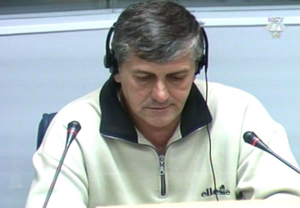 Krsto Simic, witness at the Vidoje Blagojevic and Dragan Jokic trial Krsto Simic, witness at the Vidoje Blagojevic and Dragan Jokic trial