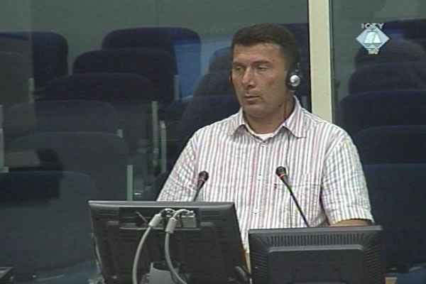 Marinko Jevdjevic, defence witness of Ljubisa Beara and Radivoj Miletic Marinko Jevdjevic, defence witness of Ljubisa Beara and Radivoj Miletic