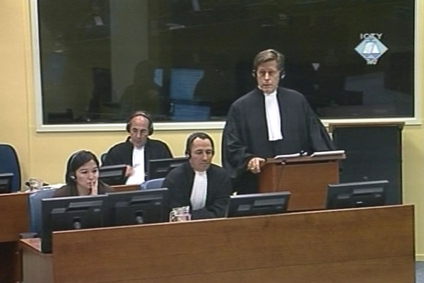 Mark Harmon, heading the prosecution team in the Perisic case Mark Harmon, heading the prosecution team in the Perisic case