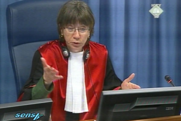 Michele Picard, judge in the Tribunal