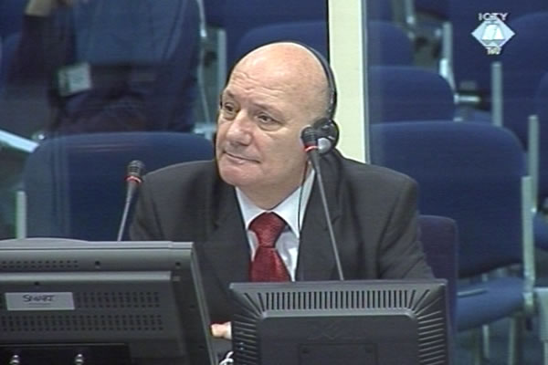 Milivoj Petkovic, witness for his own defence