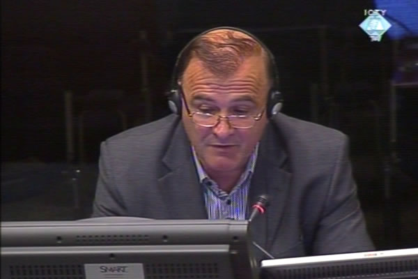 Momcilo Mandic witness at the Radovan Karadzic's trial Momcilo Mandic witness at the Radovan Karadzic's trial