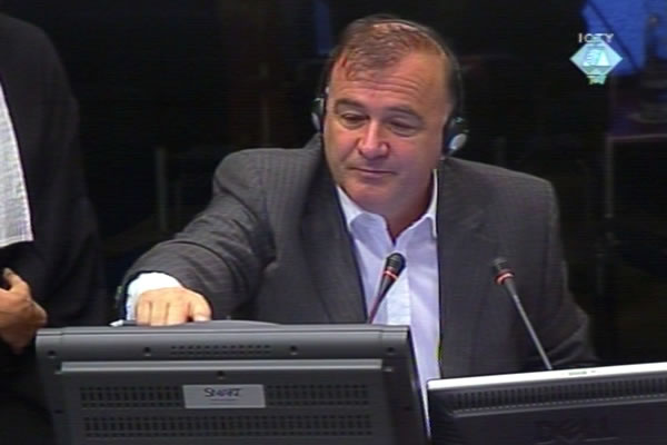 Momcilo Mandic, witness at Radovan Karadzic's trial