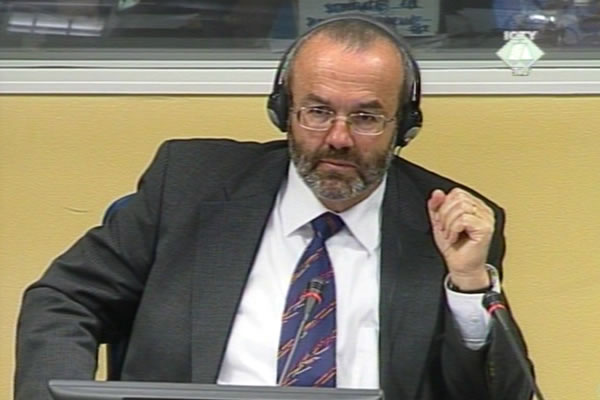 Peter Marti, witness at the Gotovina, Cermak and Markac trial Peter Marti, witness at the Gotovina, Cermak and Markac trial