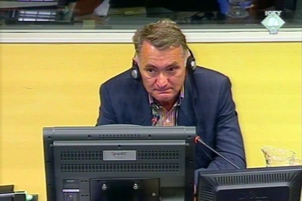 Predrag Radulovic, witness at the Mico Stanisic and Stojan Zupljanin trial Predrag Radulovic, witness at the Mico Stanisic and Stojan Zupljanin trial