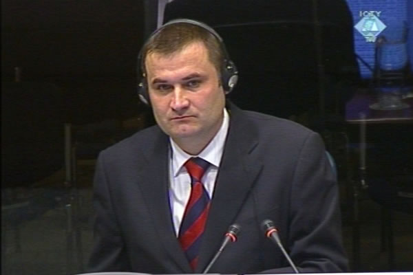 Radmilo Jasak, defence witness of Milivoj Petkovic