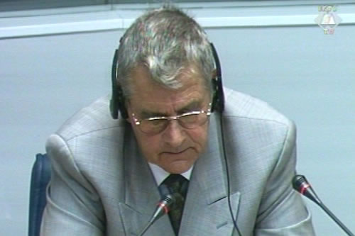 Ralf Wekesser, witness at the Hadzihasanovic and Kubura trial