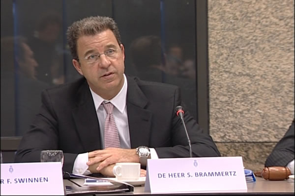 Serge Brammertz in the Dutch Parlament