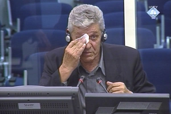 Simo Miskovic, witness at the Mico Stanisic and Stojan Zupljanin trial