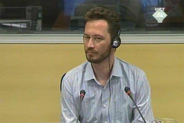 Vekaz Turkovic, witness in the Dragomir Milosevic trial