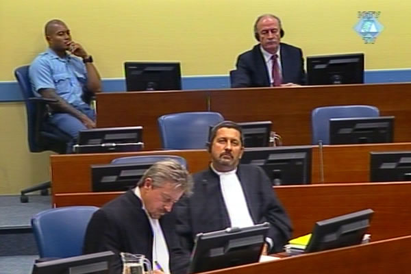 Veselin Sljivancanin in the courtroom