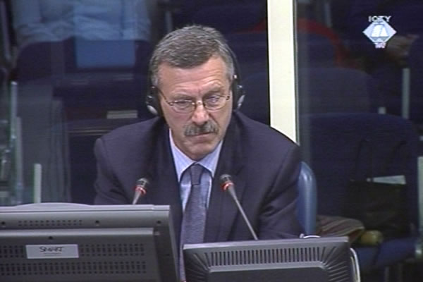 Vitomir Zepinic, witness at the Mico Stanisic and Stojan Zupljanin trial