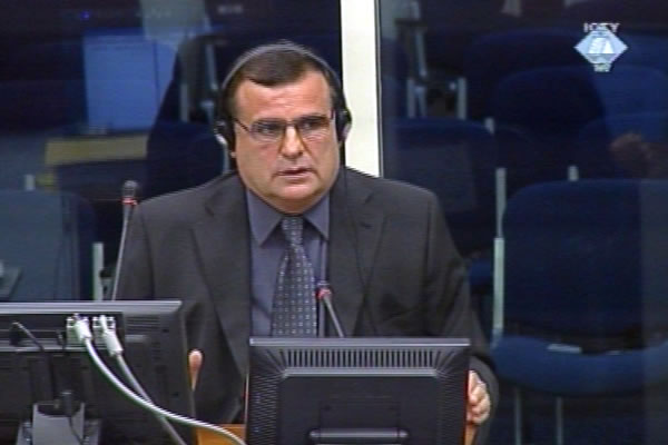 Vladimir Šakić, svjedok odbrane Slobodana Praljka Vladimir Šakić, svjedok odbrane Slobodana Praljka