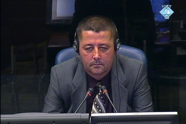 Vojislav Dabic, witness at the Vojislav Seselj trial Vojislav Dabic, witness at the Vojislav Seselj trial