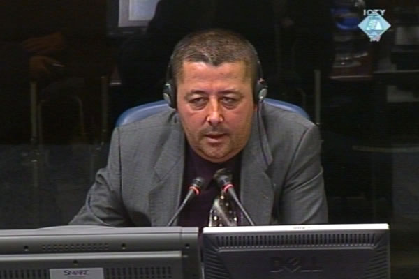 Vojislav Dabic, witness at the Vojislav Seselj trial Vojislav Dabic, witness at the Vojislav Seselj trial