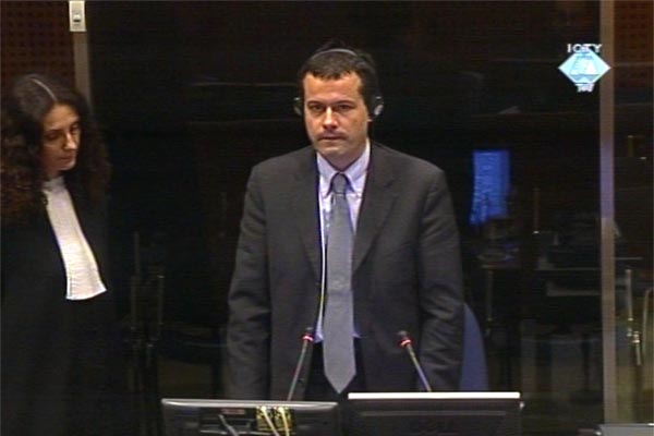 Yves Tomic, witness in the Seselj trial