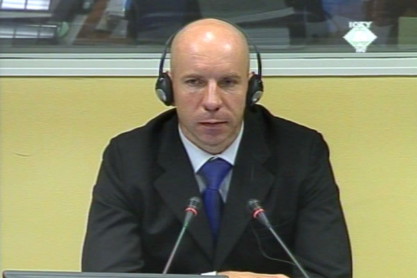 Zdravko Janic, witness at the Gotovina, Cermak and Markac trial Zdravko Janic, witness at the Gotovina, Cermak and Markac trial