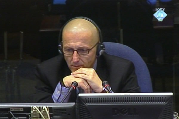 Zeljko Zganjer, witness in the Gotovina trial