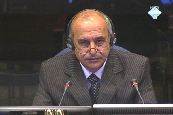 Zivko Lekoski, defense witness for Sreten Lukic