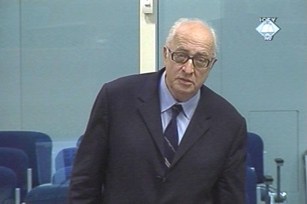 Zivojin Aleksic, defence witness of Dragoljub Ojdanic Zivojin Aleksic, defence witness of Dragoljub Ojdanic