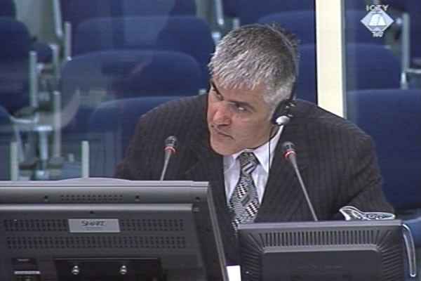 Zvonko Vidovic, defence witness of Valentin Coric Zvonko Vidovic, defence witness of Valentin Coric